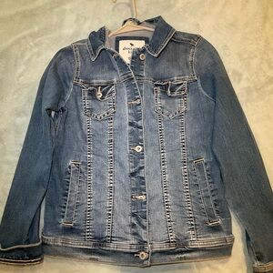 Abercrombie Kids Blue Denim Jean Jacket Classic Style